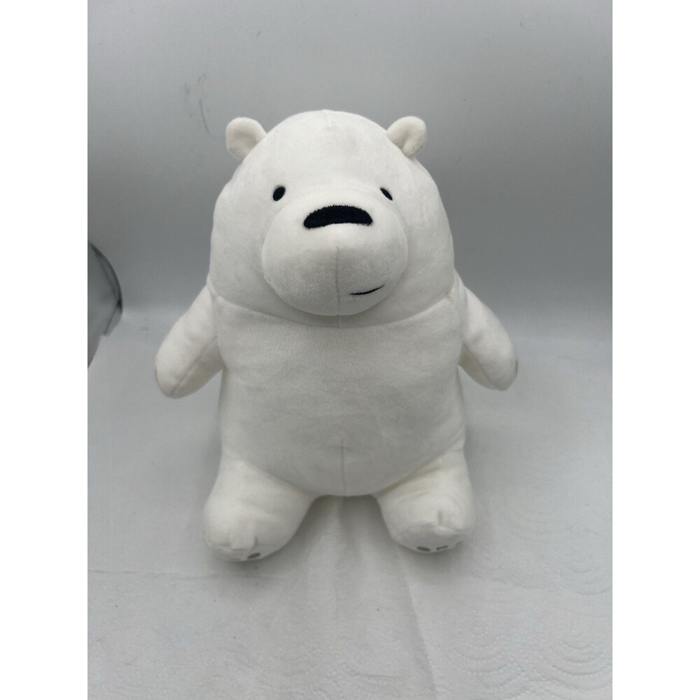 We Bare Bears Plush White Polar Bear Cartoon Network Toy Factory 9”